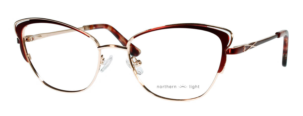 C4-Rose Gold/Dark Red