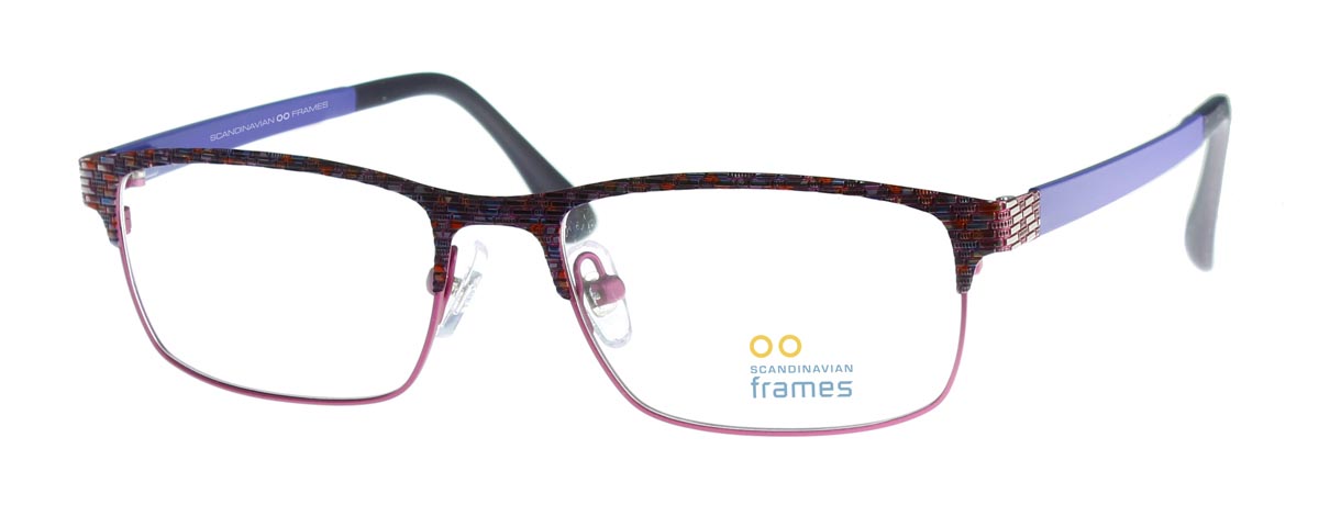 C5-Red/Pink/Lilac Embossed