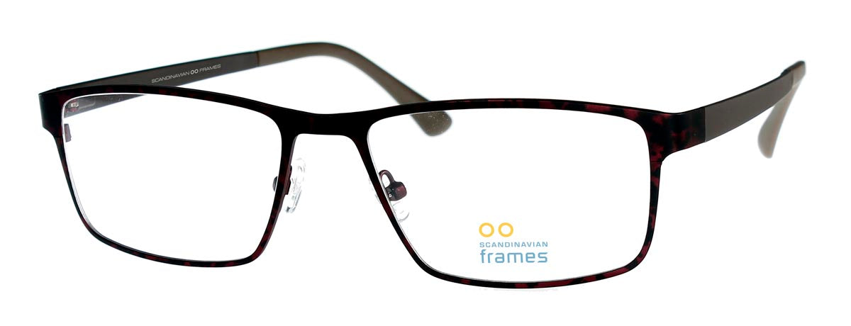 C5-Wine Red Patterned